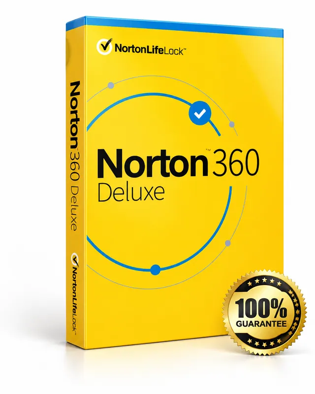 Norton 360 Deluxe product box